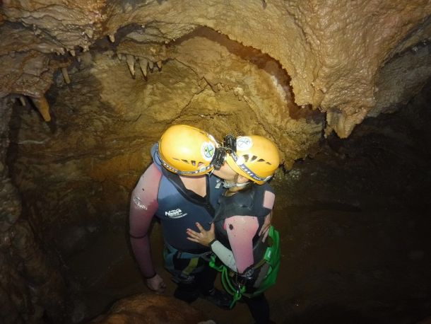 espeleología cueva Excentrica